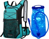 Camelbag - Drinkrugzak - Hardloop Rugzak - Wandel Rugzak - Drinkvest - Sport Drinkfles - Camelbak Compatibel - Dames & Heren - Inclusief 2 L Waterzak - Groen