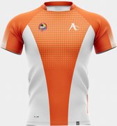 T-shirt Arawaza | Dry-Fit | Oranje / Wit (Maat: M)