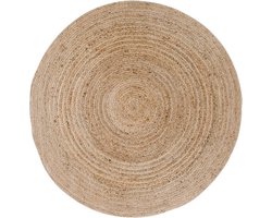 House Nordic Vloerkleed Bombay Jute Naturel Ø180cm