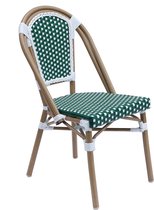 Oviala - Chaise de jardin en rotin et vert