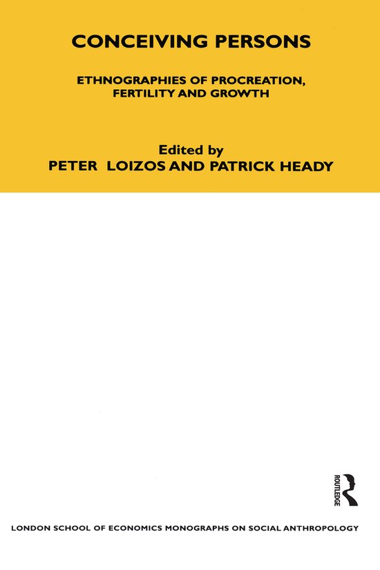 Foto: Lse monographs on social anthropology conceiving persons