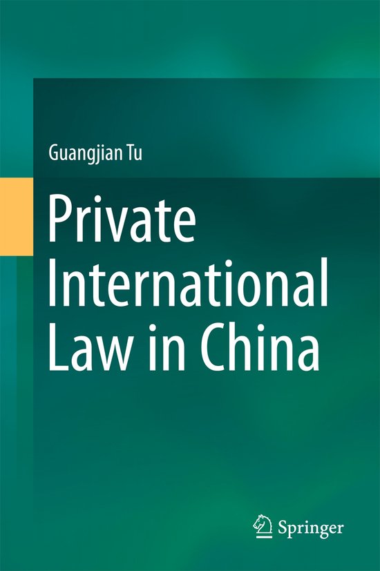 Private International Law in China - cover