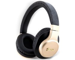 Guess 4G Script Logo Bluetooth Stereo Over-Ear Koptelefoon - Zwart