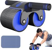 Abs Workout Apparatuur Voor Core Krachttraining - Verbeter Jouw Six-pack Sneller met Thuis Gym Machine ab wheel