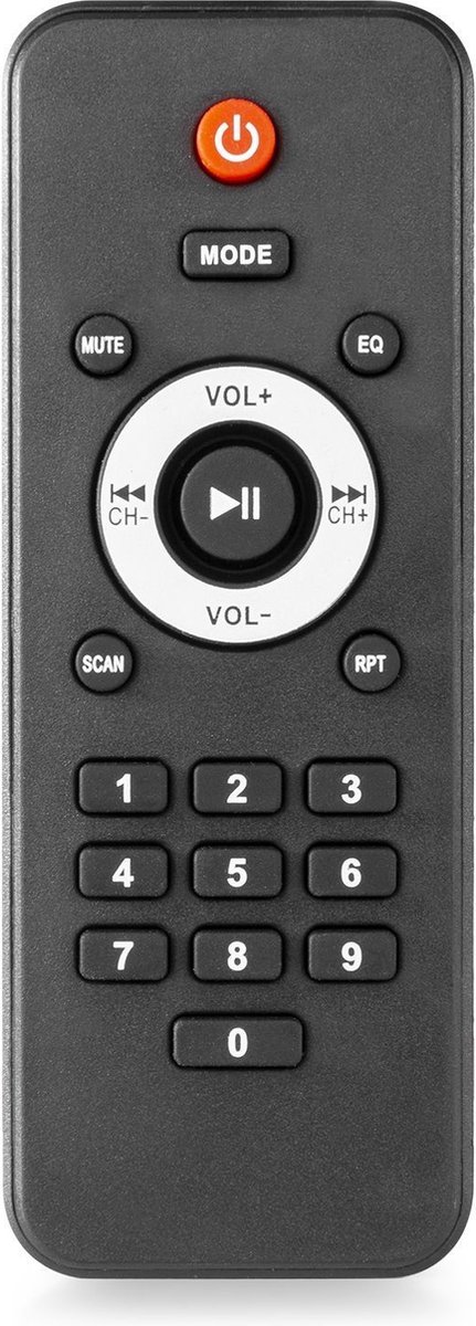 Surround set home cinema - Fenton 5.0 set met versterker en 5 speakers - Bluetooth / mp3 - Walnoot van Fenton — afbeelding 5