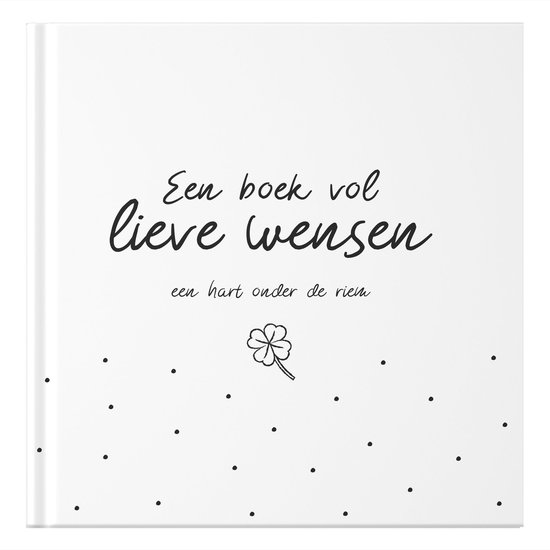 Cadeau boek lieve wensen