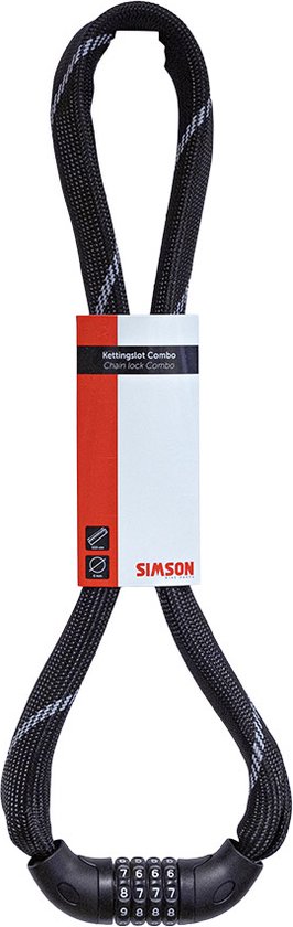 Simson Kettingslot Combo met cijfercode 6x100mm
