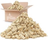 Grillas Aanmaakblokjes-6 kg -aanmaakkrullen- aanmaakwokkels- houtwol-voor openhaard en barbecue