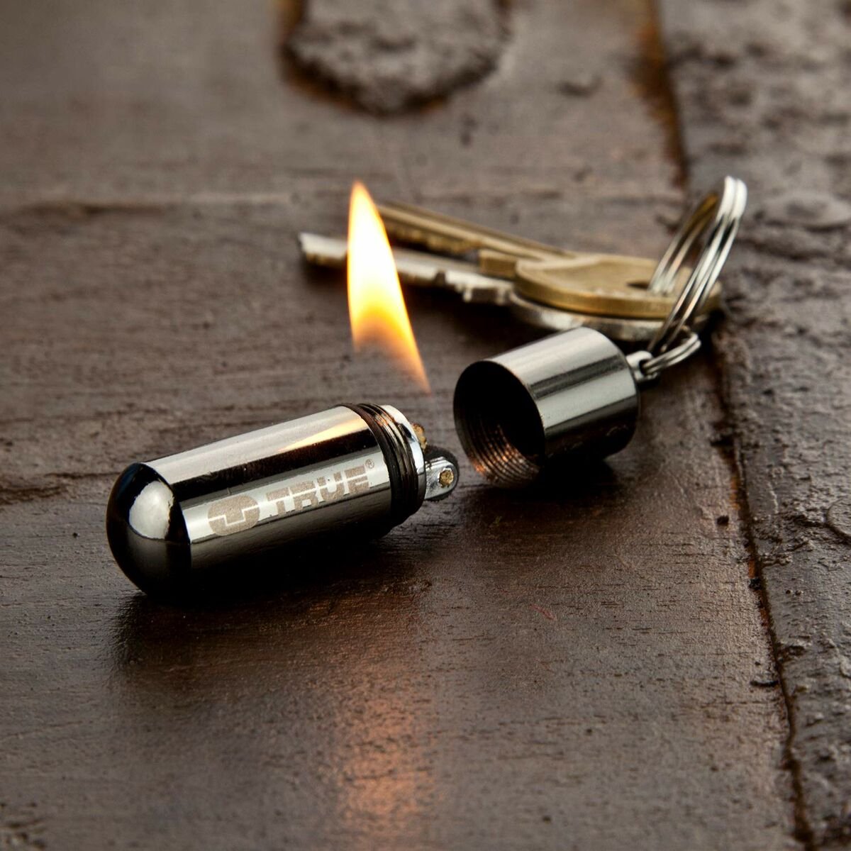 Waterdichte aansteker sleutelhanger (2 stuks) - FireKey