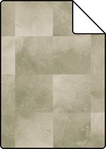 Proefstaal ESTAhome behangpapier dierenhuid warm beige - 139181 - 26,5 x 21 cm