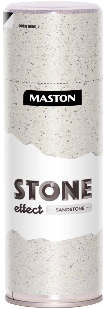 Maston Stone Effect - steeneffect spuitverf - Sandstone - 400 ml - spuitbus verf