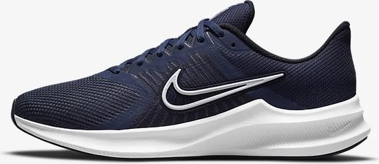 Nike Downshifter 11 Sportschoenen - Heren - blauw - Maat 45.5
