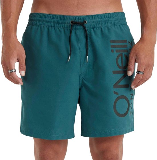 O'Neill Wide Swim Shorts - 16041 Vert - taille L (L) - Hommes Adultes - Polyester - 2800153-16041-L