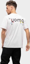 24 Uomo Paint T-shirt Wit - L