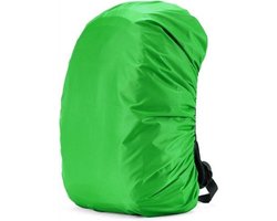 *** Groen Backpack Raincover 25L- Tassenhoes - Waterafstotend - Bagcover - Rugzakhoes - Regenhoes voor Rugzak - Waterdicht - van Heble® ***