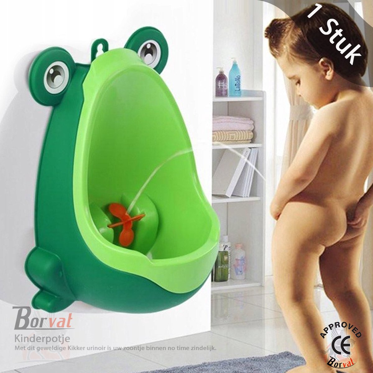Goedkoopste Borvat® - Potje voor Peuter - Wc Trainer - Zindelijkheidstraining Kind - Plaspot - Plaspotje jongens - Kinderpotje