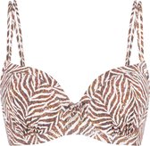 LingaDore Voorgevormde Bikini Top - 7206BT - Zebra print - 40B