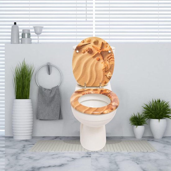 Schütte Duroplast Wc-bril Beach Met Softclose
