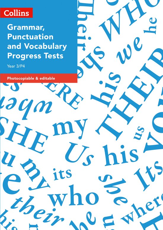 Year 3P4 Grammar, Punctuation and Vocabulary Progress Tests  ... - cover