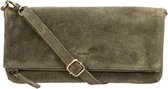 DSTRCT Kleine Crossbodytas / Schoudertas Dames - Leer - Portland Road - Groen