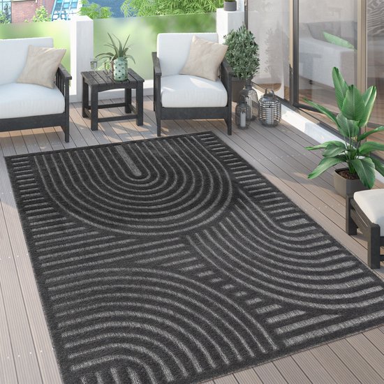 Paco Home vloerkleed voor binnen en buiten, terras en balkon