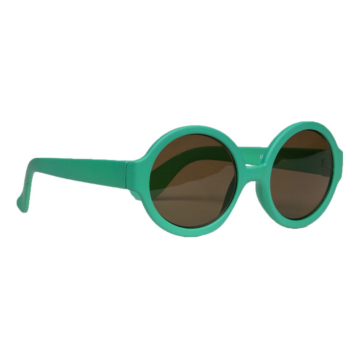 Melleson Eyewear - Kinderzonnebril Lenny 3-7 jaar - Groen - 100% UV-A en UV-B Bescherming - Inclusief Microvezel Pouch