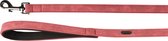 Flamingo Delu Hondenriem - Handgreep neopreen - Rood - Breedte 20 mm - Lengte 100 cm