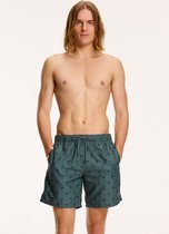 Shiwi SWIMSHORTS Regular fit palm - sage green - XL