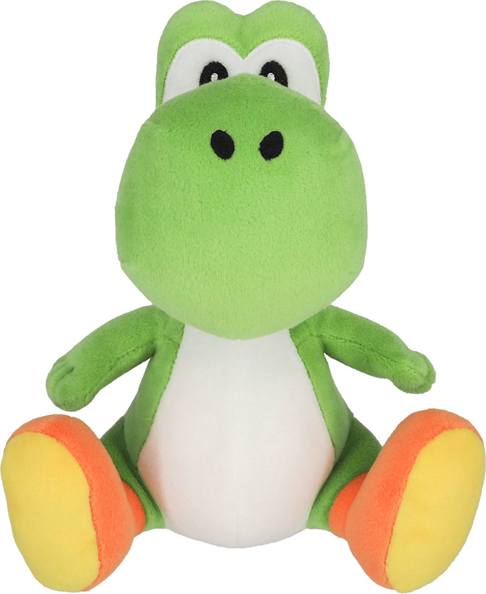 Nintendo Together + Super Mario Bros – Groene Yoshi Official Licensed knuffel – 20 cm