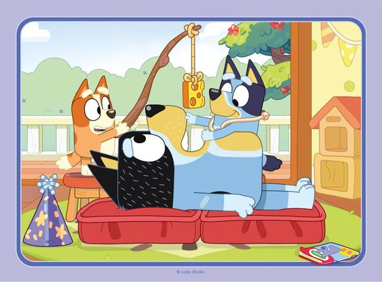 Ravensburger 4-in-1 puzzel Bluey | bol