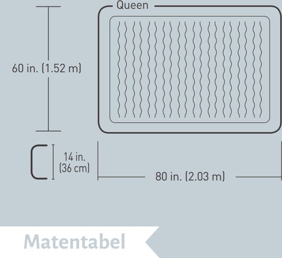 Bestway luchtbed - 2-Persoons - 152 x 203 x 36 cm - Bruin - Inclusief pomp - Reparatieset van Bestway — afbeelding 3