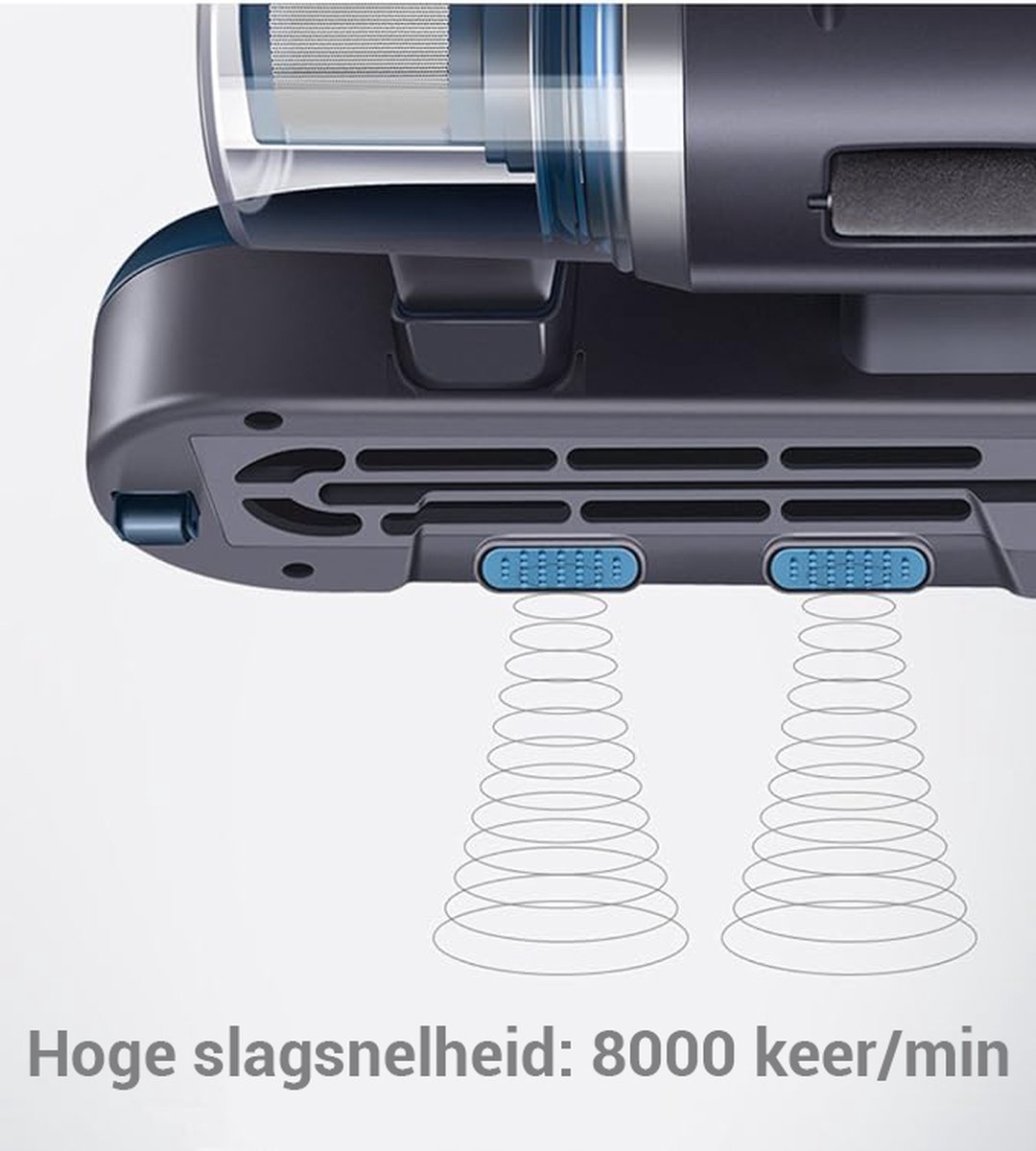 Ultrasone Draadloze Matrasreiniger met UV-technologie - afbeelding 2