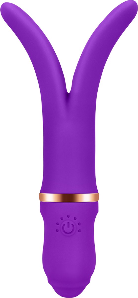 Goedkoopste Cupitoys® Vork vibrator - Paars - 7 standen - Vibrators voor vrouwen en mannen - Sex toys voor vrouwen en mannen