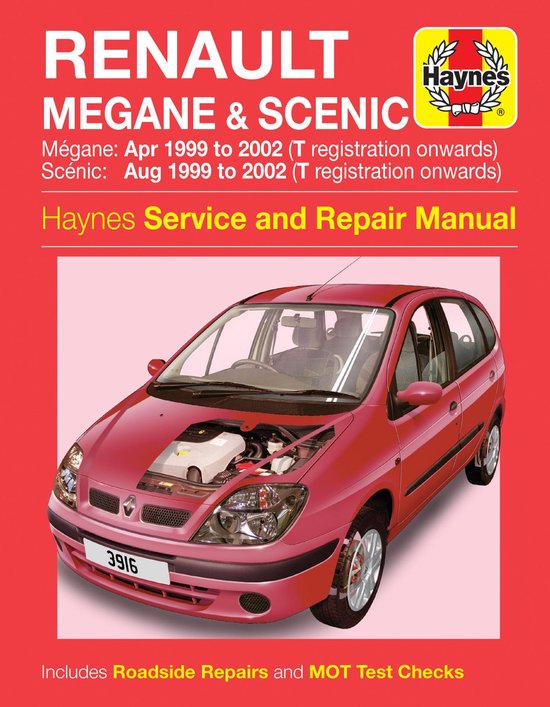 Renault Megane & Scen 9 Service & Repair - cover
