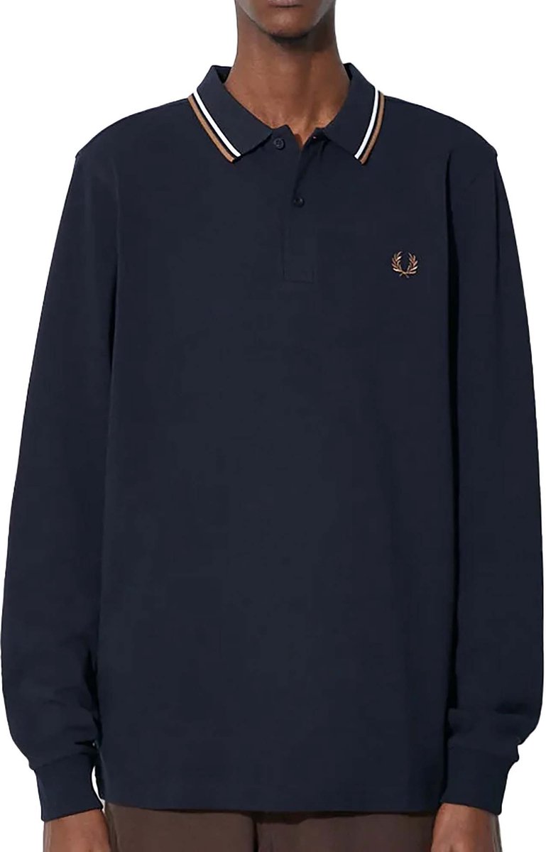 Polo Fredperry Fp Ls Twin Tipped - Fashion Wear - Volwassen