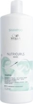 Wella Professionals Nutricurls Shampoo for Waves 1000ML - Normale shampoo vrouwen - Voor Alle haartypes