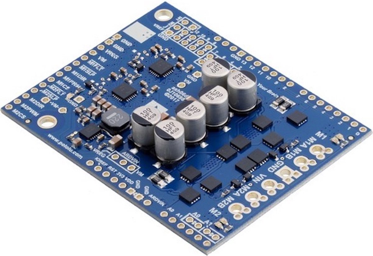 Dual G2 High-Power Motor Driver 24v14 Shield Pololu 2516