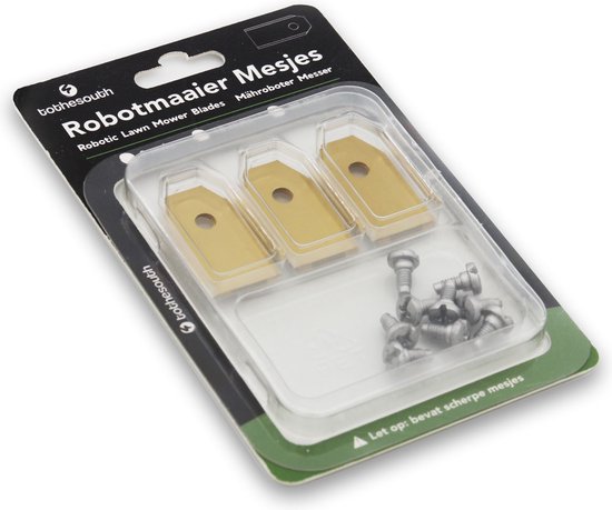 Lames de tondeuse robot To the South® en titane adaptées au Husqvarna Automower 330X - 90 pièces