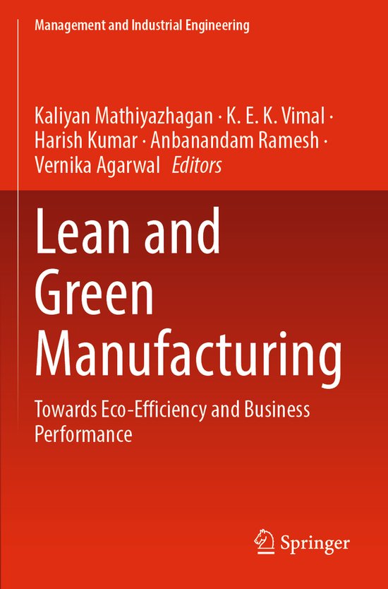 Management and Industrial Engineering- Lean and Green Manufa ... - cover