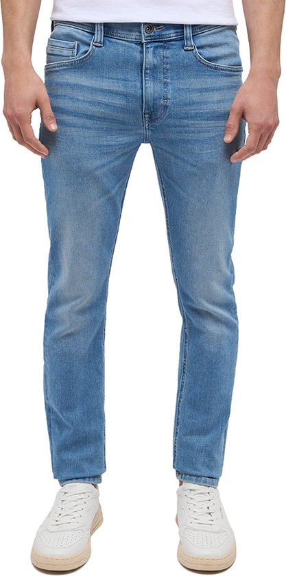 Mustang jeans - Heren Jeans - Heren - W34 X L34 - Licht blauw - Katoen - 1013709-5000-Oregon Slim K