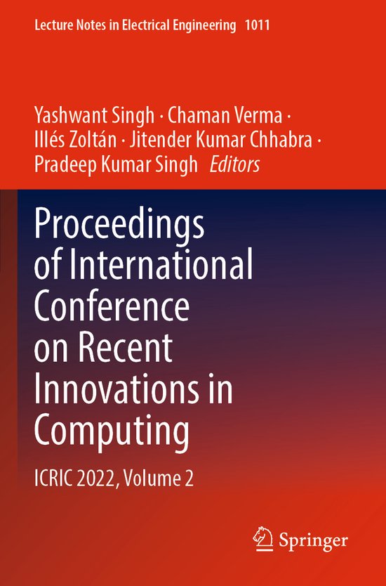 Lecture Notes in Electrical Engineering1011- Proceedings of  ... - cover