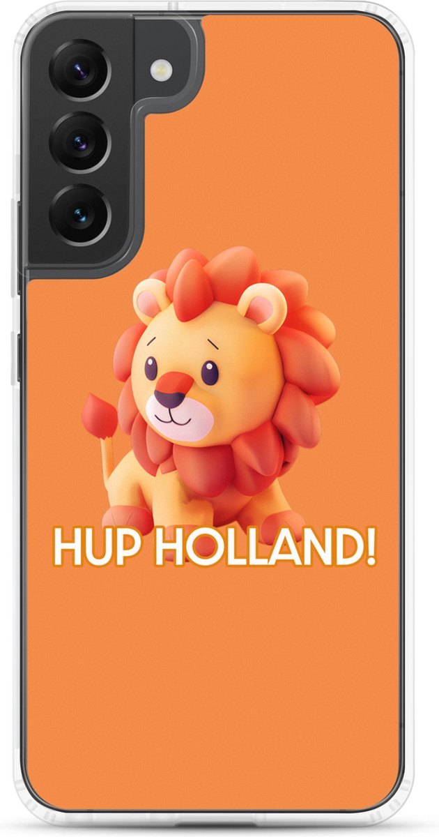 Hup Holland! Samsung EK Voetbal 2024 Hoesje - Samsung EK Voetbal 2024 Galaxy S22 Plus