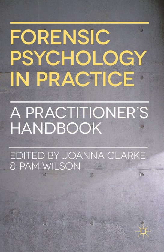Forensic Psychology In Practice - cover