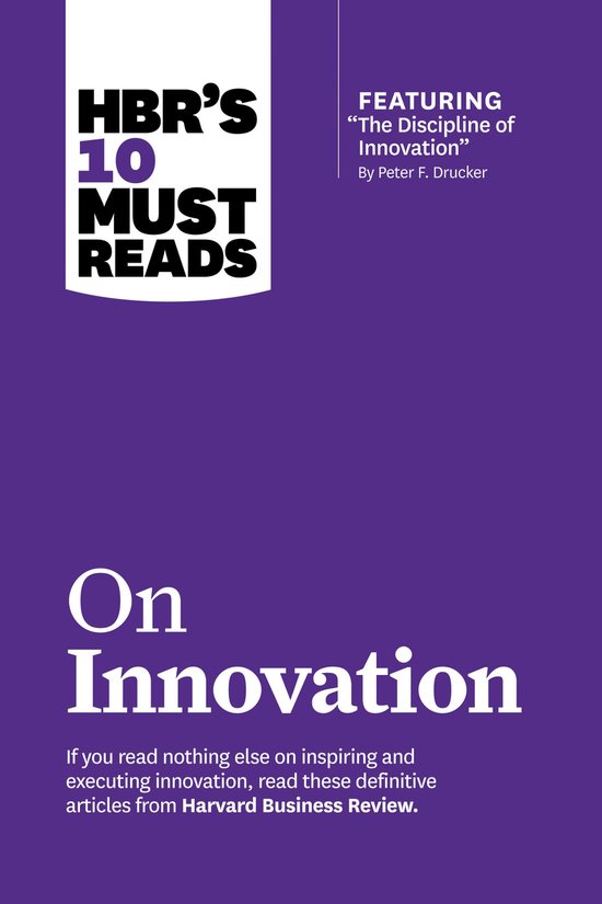 HBR's 10 Must Reads- HBR's 10 Must Reads on Innovation (with ... - cover