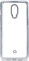 Mobilize Gelly Doorzichtig Telefoonhoesje geschikt voor OnePlus 6T Hoesje Flexibel TPU Backcover - Transparant