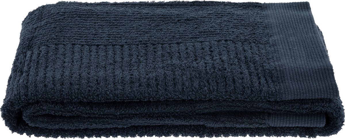 Zone Denmark Classic Badhanddoeken - 70 x 140 - Handdoeken Hotelkwaliteit - Hoge Absorptie - 100% katoen - 600 g/m2 - Dark Blue (blauw)