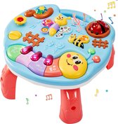 Muziek Activiteitentafel Baby Speelgoed Met Muziek En Licht - Speeltafel Peuter 18 Maanden - 2 Jaar - Meisje Jongen