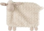 J-Line Doudou Schaap Textiel Wit/Beige