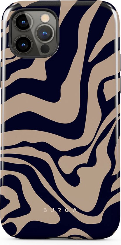 BURGA Telefoonhoesje voor iPhone 12 PRO MAX - Schokbestendige Hardcase Hoesje - Vigilant