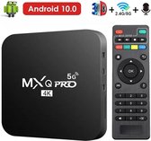 Nieuwe Smart TV Box MXQ-pro 4K HD Android 10.0 Smart TV Box 2.4/5G Dual-WIFI 3D lecteur Médias vidéo Home Théâtre Set TV